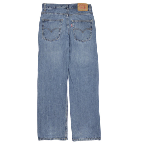 Levi's Boys Blue 550 Relaxed Fit Denim Jeans Size 12 Years Straight Leg