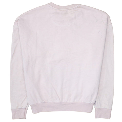 Disney Women Pink Thumper Sweatshirt Size S 10/12 Pullover Cotton