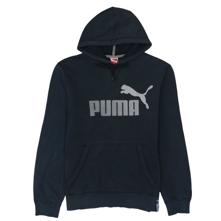 Puma Men's Black XL Pullover Hoodie with Logo