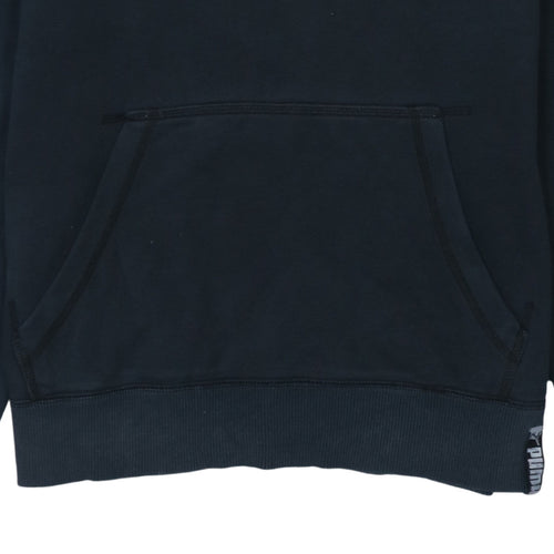 Puma Men's Black XL Pullover Hoodie with Logo