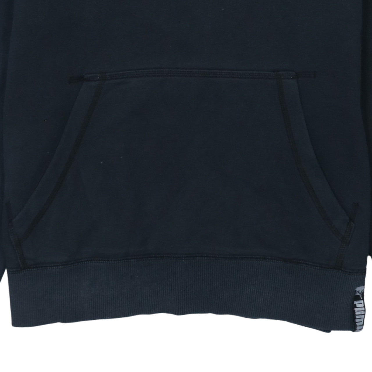 Puma Men's Black XL Pullover Hoodie with Logo