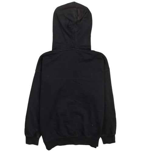 GAP Boys Black Pullover Hoodie 12 Years Fleece Logo Hooded Sweatshirt