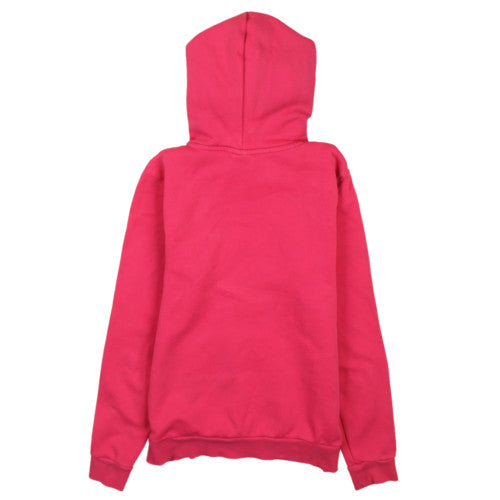 Puma Women's Pink Pullover Hoodie Size 10 Logo Cotton Blend Sweatshirt