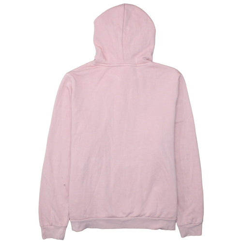 Puma Womens Pink Pullover Hoodie XL Relaxed Fit Casual Sweatshirt