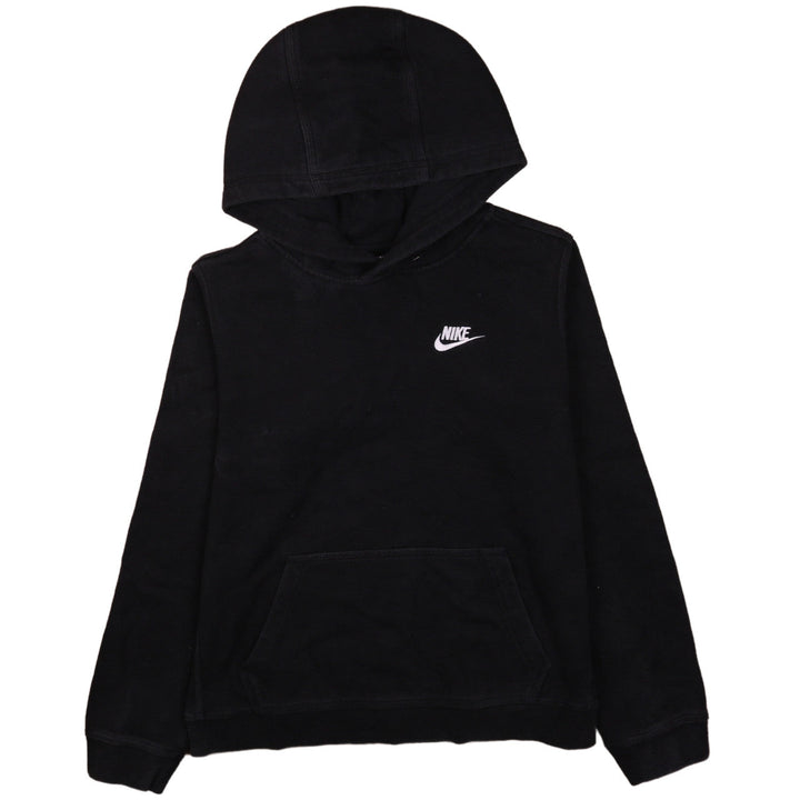 Nike Womens Black Pullover Hoodie XL Relaxed Fit Cotton Blend