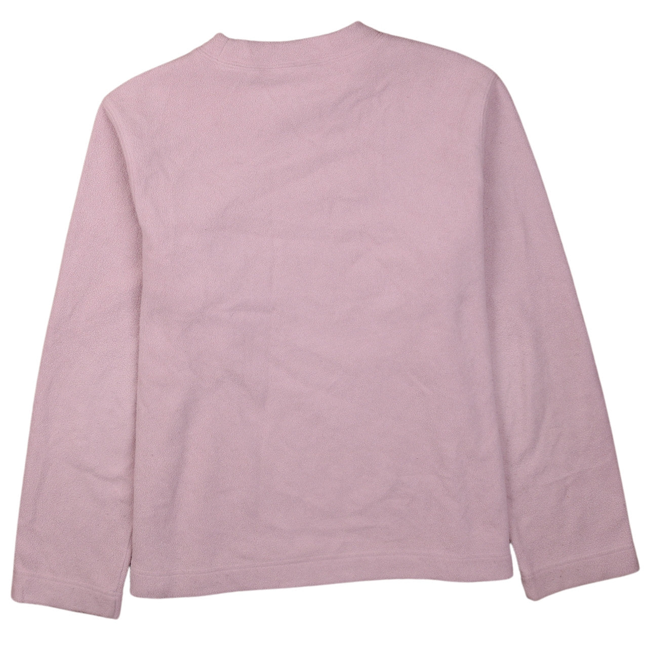 Adidas Women Pink Fleece Pullover Sweatshirt UK 16