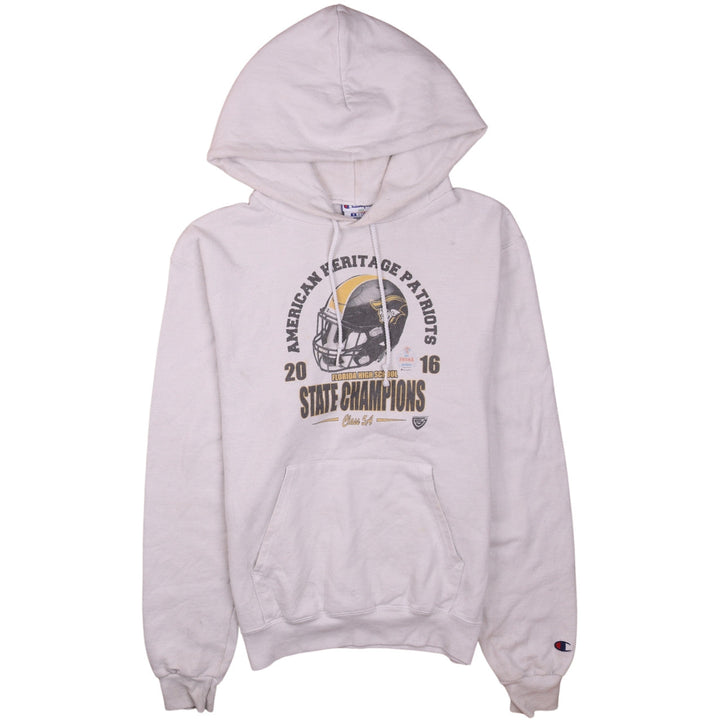 Champion Men's White Pullover Hoodie Small American Heritage Patriots 2016