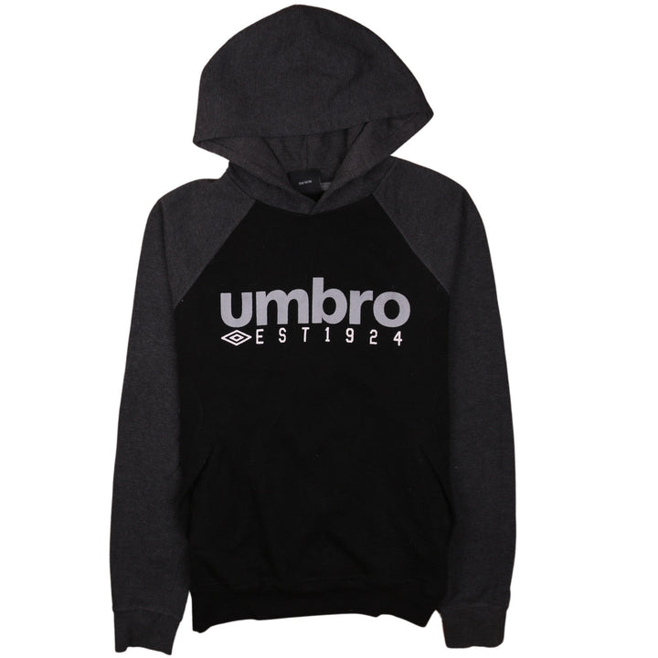 Umbro Men's Black Small Pullover Hoodie Sports Fleece