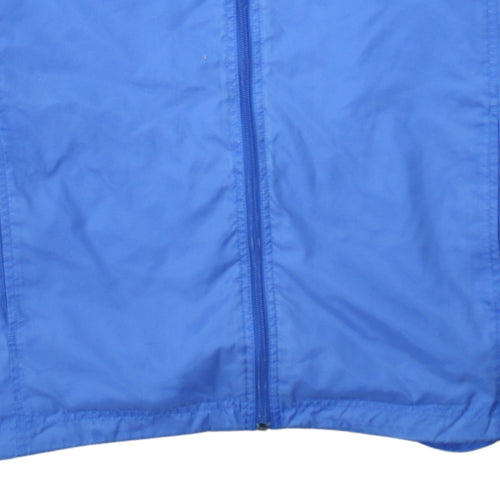Nike Men's Blue Medium Windbreaker Jacket Lightweight Full Zip