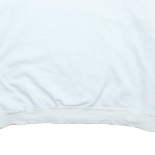 Nike Women’s White Pullover Hoodie Medium – Hooded Sweatshirt with Metallic Logo