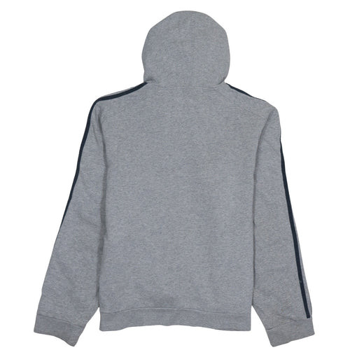 adidas Mens Grey Pullover Hoodie L Regular Fit Sportswear