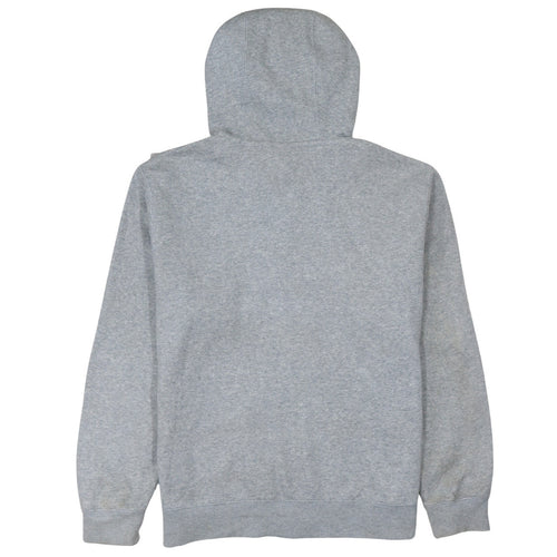 Nike Men’s Grey Full Zip Hoodie M Fleece Lined Sportswear