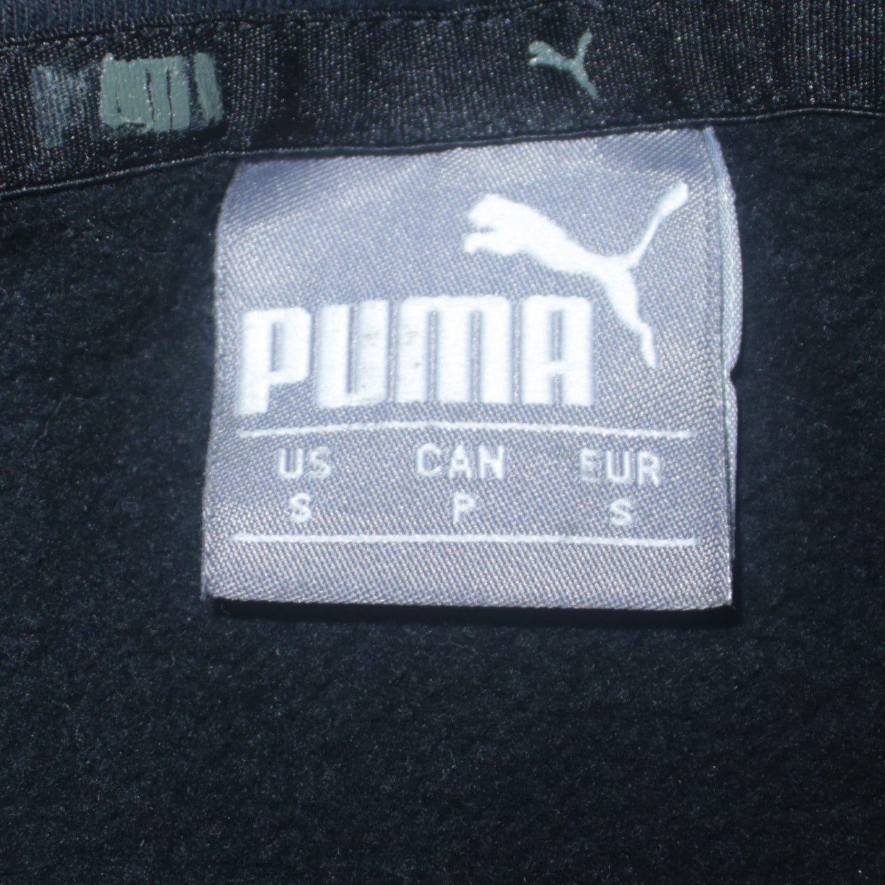 Puma Men's Black Pullover Hoodie S Sportswear Collection Fleece