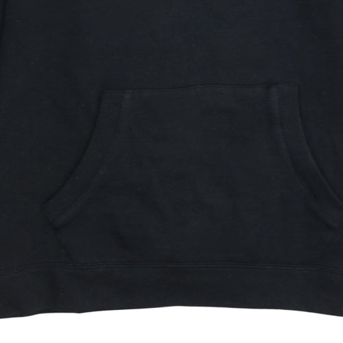 Fila Men's Black Pullover Hoodie XL Logo Graphic Sportswear