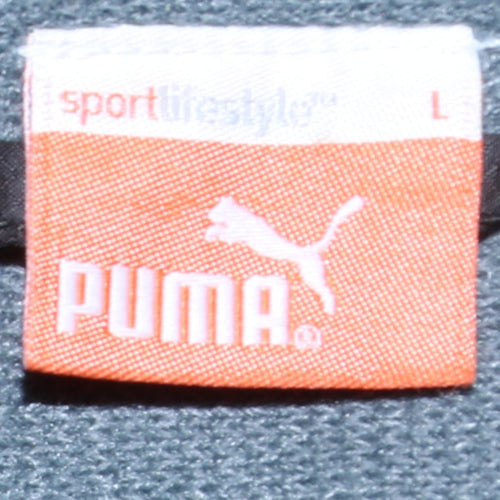Puma Women's Black Lightweight Windbreaker Jacket Size L