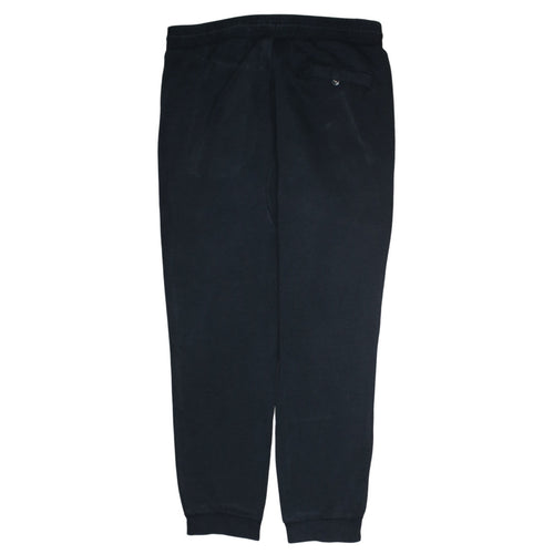 Nike Men Black Fleece Jogger Trousers M Regular Fit Sportswear