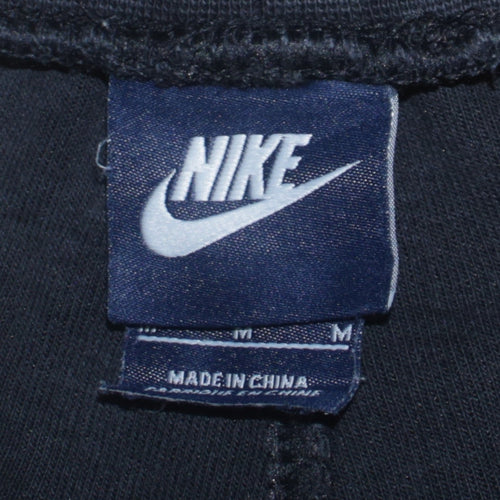 Nike Men Black Fleece Jogger Trousers M Regular Fit Sportswear