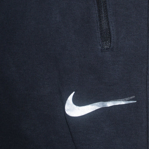 Nike Men Black Fleece Jogger Trousers M Regular Fit Sportswear