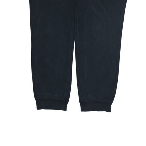 Nike Men Black Fleece Jogger Trousers M Regular Fit Sportswear