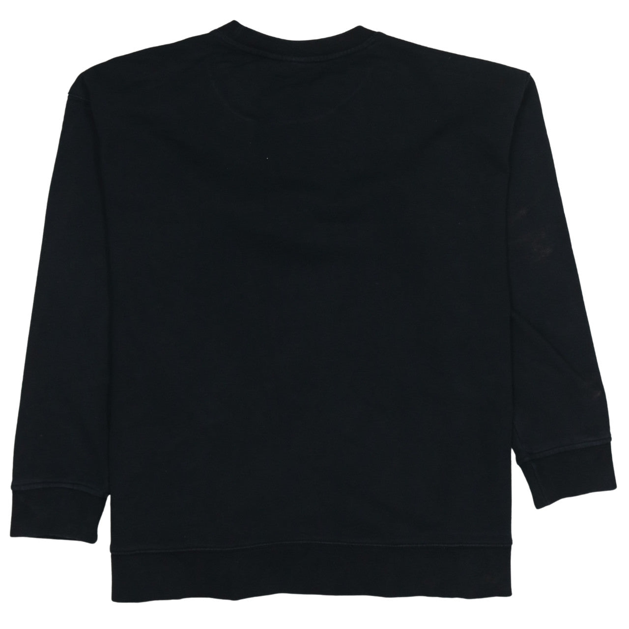 Adidas Womens Black 2XL Crew Neck Logo Pullover Sweatshirt