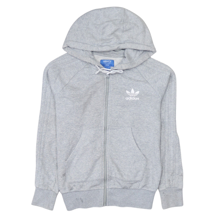 Adidas Rita Ora Women's Grey Full Zip Hoodie Size 8