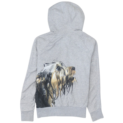 Adidas Rita Ora Women's Grey Full Zip Hoodie Size 8