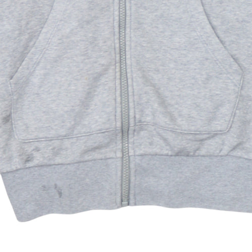 Adidas Rita Ora Women's Grey Full Zip Hoodie Size 8