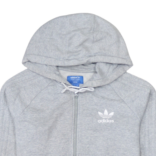 Adidas Rita Ora Women's Grey Full Zip Hoodie Size 8