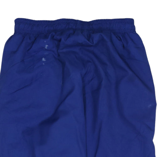Nike Men Blue Track Pants Small Elastic Waist Lightweight Dri-Fit
