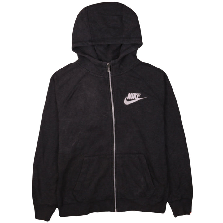 Nike Women's Black Full Zip Hoodie XL Relaxed Fit
