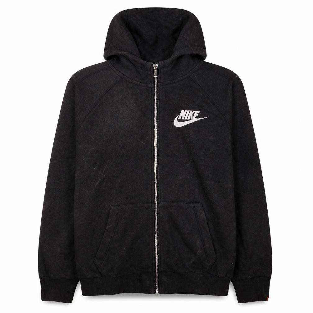 Nike Women's Black Full Zip Hoodie XL Relaxed Fit