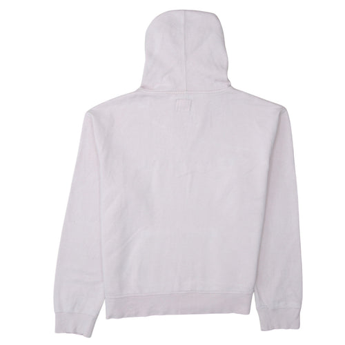Champion Women Pink Embroidered Pullover Hoodie L Cotton Blend