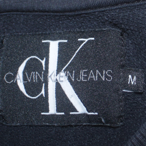 Calvin Klein Jeans Men's Black Logo Crew Neck Sweatshirt M