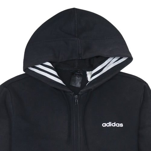 Adidas Men’s Black Full Zip Hoodie Size M Sportswear