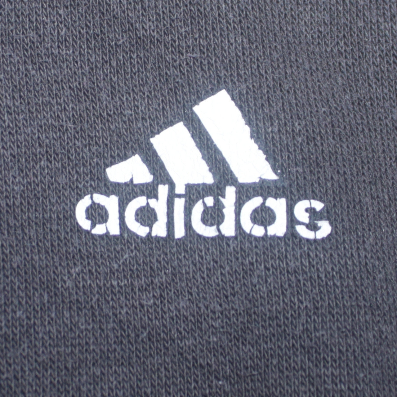 Adidas Mens Black Crew Neck Pullover Sweatshirt Size L