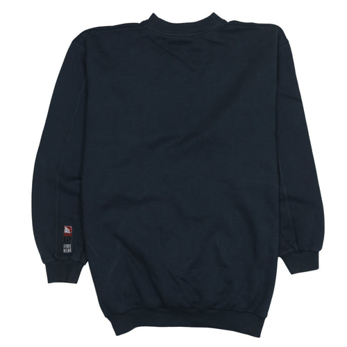 Puma Men’s Blue XL Pullover Sweatshirt Vintage Logo Fleece