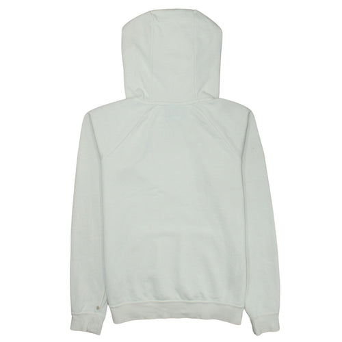 Nike Womens White XS Pullover Hoodie Lightweight Cotton Blend