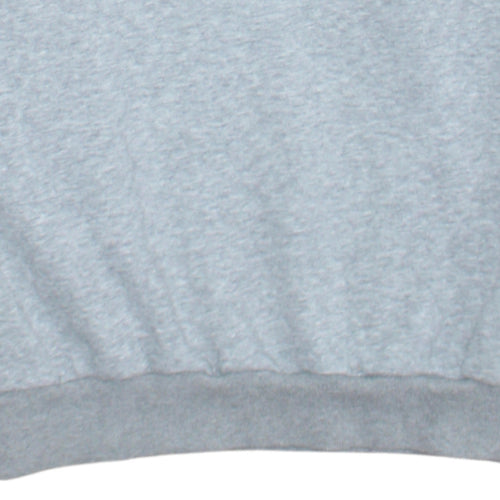 Adidas Women Grey & Lilac 3-Stripes Crew Neck Pullover Sweatshirt UK 6