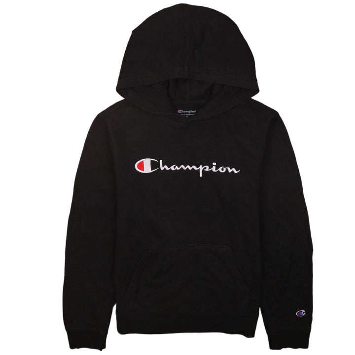 Champion Womens Black XL Pullover Hoodie Sweatshirt