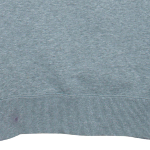 Nike Men's Grey Crew Neck Pullover Sweatshirt Size S