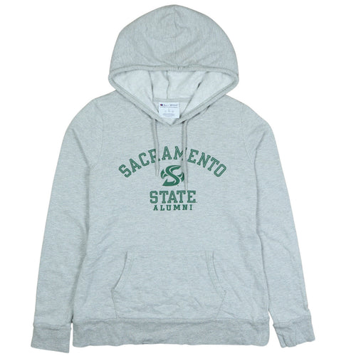 Champion Men's Grey Sacramento State Alumni Pullover Hoodie L