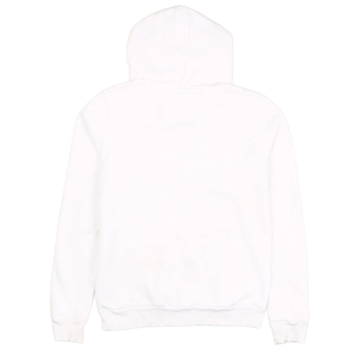Puma Womens White Hoodie Size 10 Pullover Logo Design