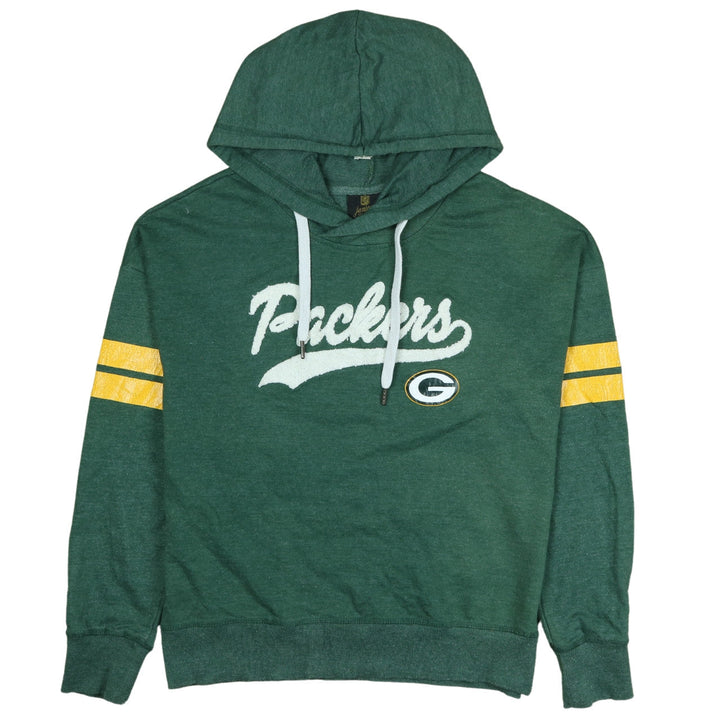 NFL Green Bay Packers Unisex Green Pullover Hoodie Size L