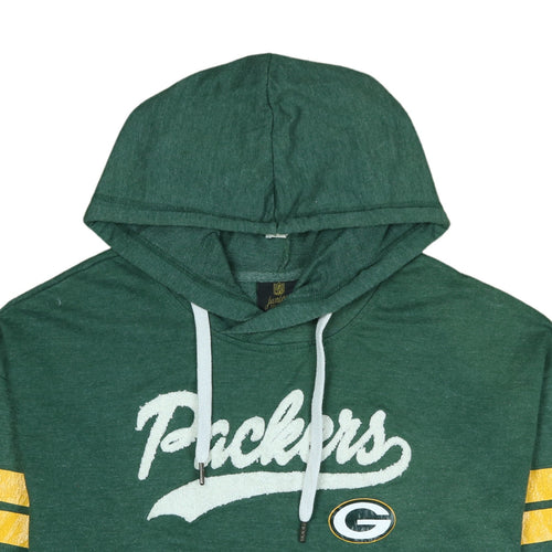 NFL Green Bay Packers Unisex Green Pullover Hoodie Size L