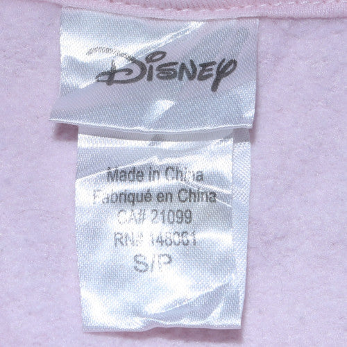 Disney Women Pink Mickey Pullover Hoodie Size S