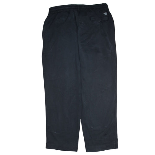 Nike Men's Black 2XL Fleece Sweatpants Elastic Waist Regular Fit