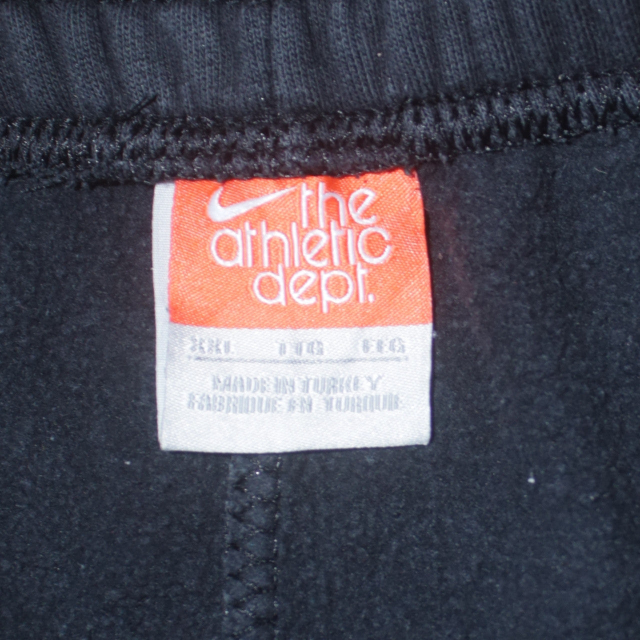 Nike Men's Black 2XL Fleece Sweatpants Elastic Waist Regular Fit
