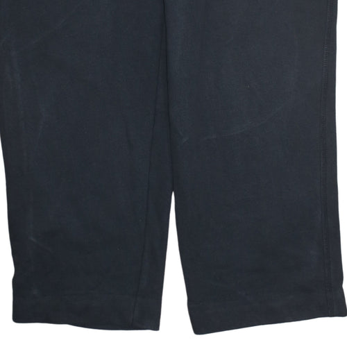 Nike Men's Black 2XL Fleece Sweatpants Elastic Waist Regular Fit
