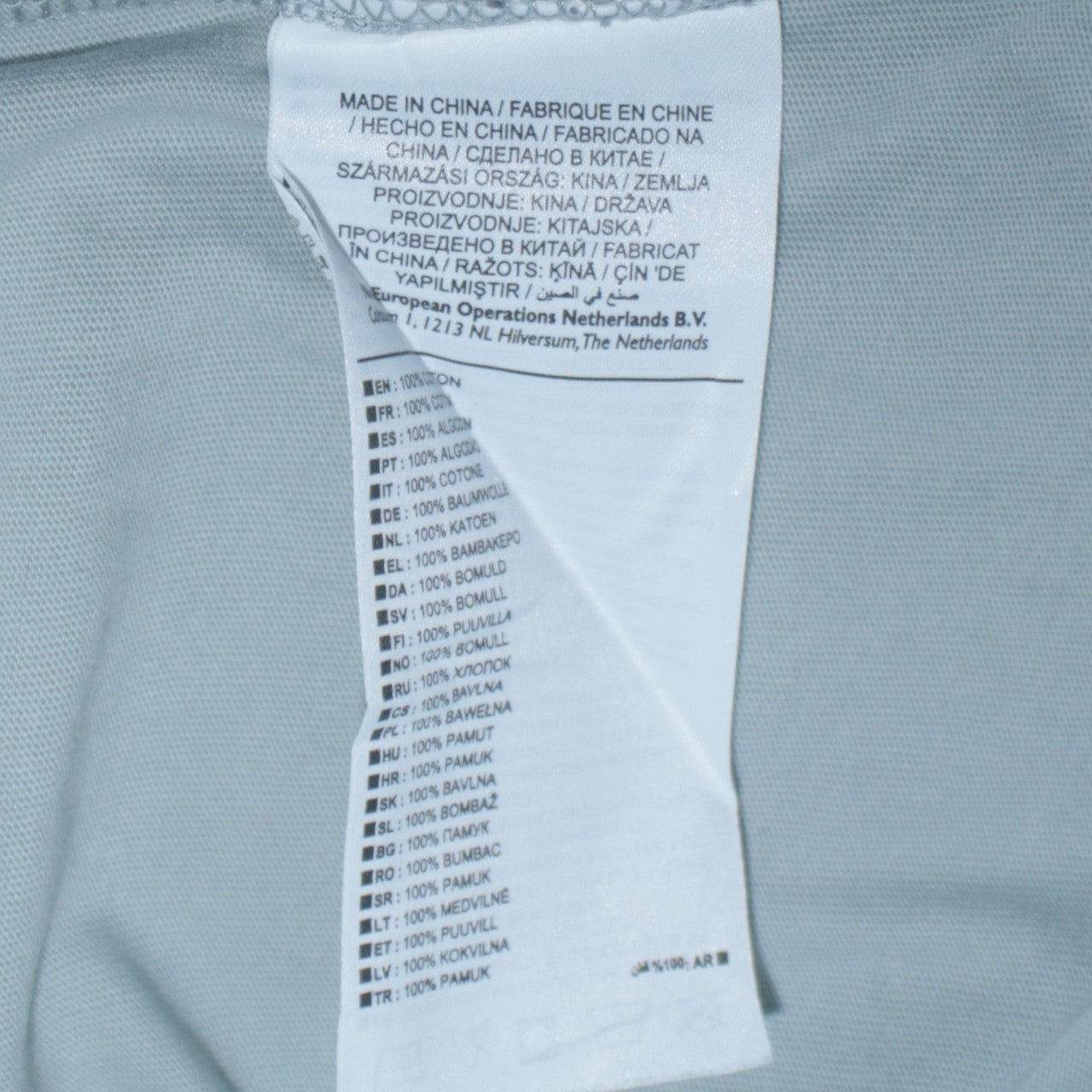 Nike Men's Grey Long Sleeve Graphic Logo Top XS