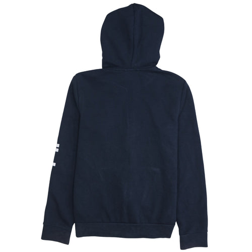 Adidas Womens Navy Blue Full Zip Hoodie Size M 12-14